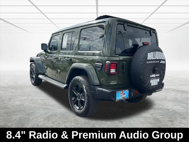 used 2021 Jeep Wrangler Unlimited car, priced at $32,109