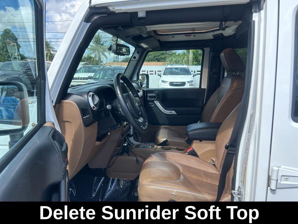 used 2014 Jeep Wrangler Unlimited car, priced at $15,345