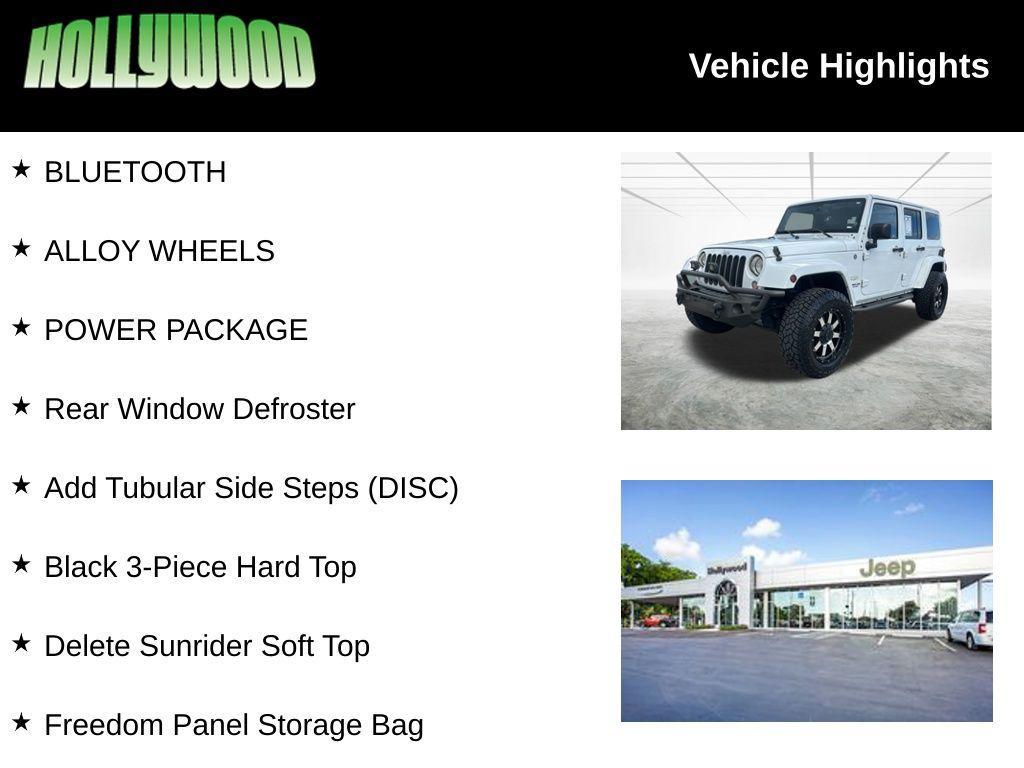 used 2014 Jeep Wrangler Unlimited car, priced at $15,345