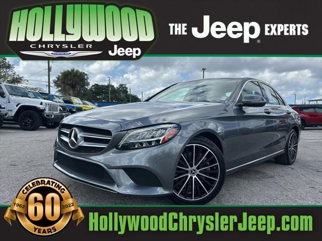used 2021 Mercedes-Benz C-Class car, priced at $25,934
