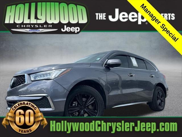 used 2019 Acura MDX car, priced at $21,675