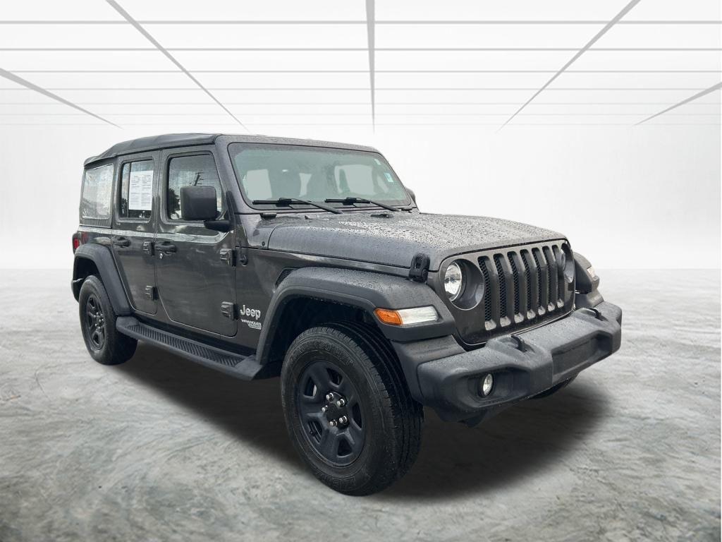 used 2021 Jeep Wrangler Unlimited car, priced at $27,320
