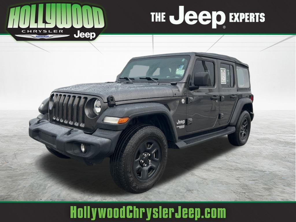 used 2021 Jeep Wrangler Unlimited car, priced at $27,320