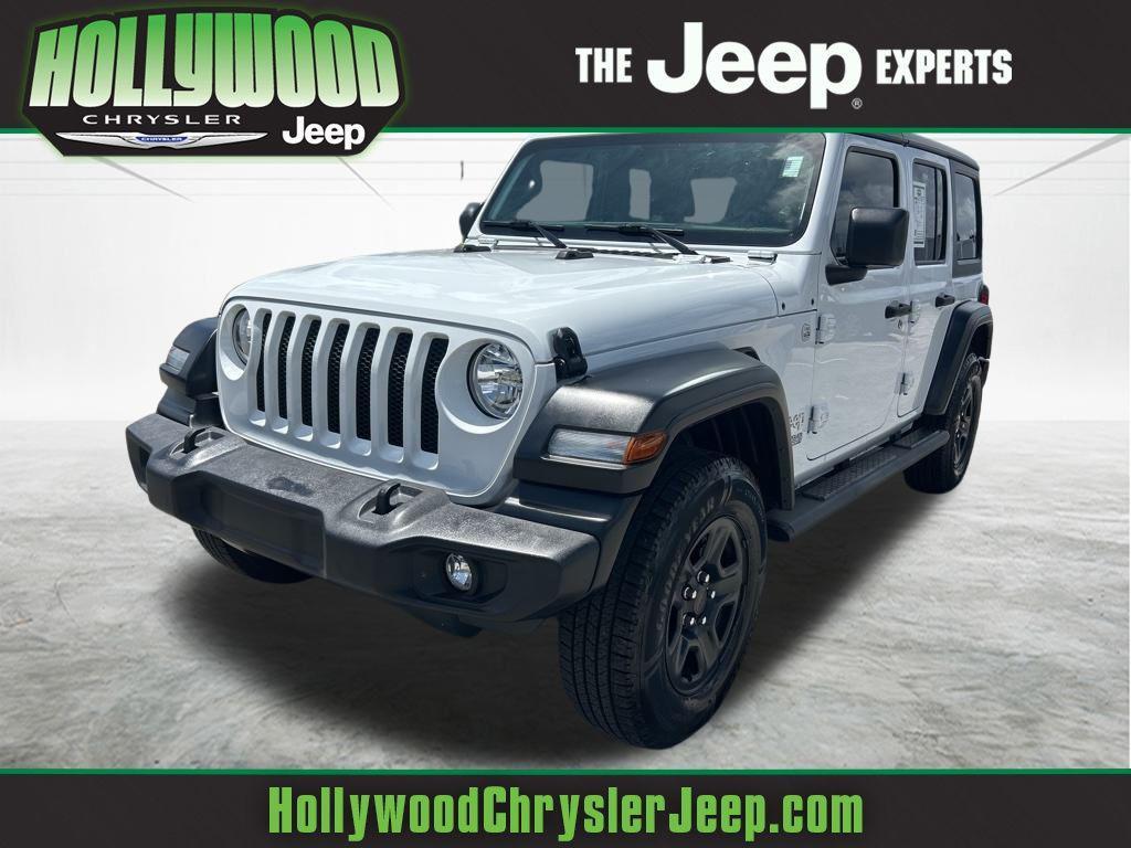 used 2021 Jeep Wrangler Unlimited car, priced at $27,672