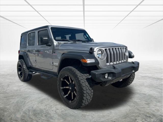 used 2019 Jeep Wrangler Unlimited car, priced at $33,500