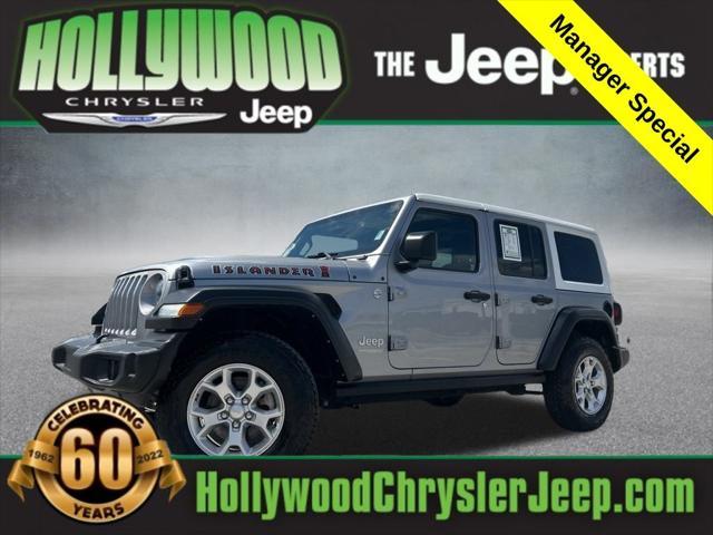 used 2021 Jeep Wrangler Unlimited car, priced at $29,433