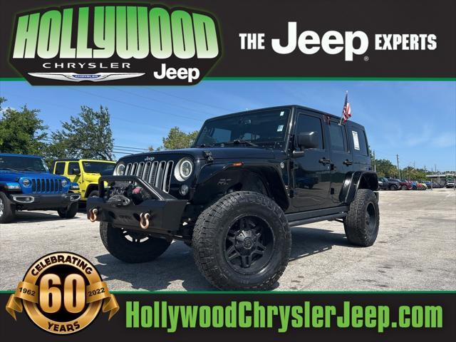 used 2016 Jeep Wrangler Unlimited car, priced at $23,964