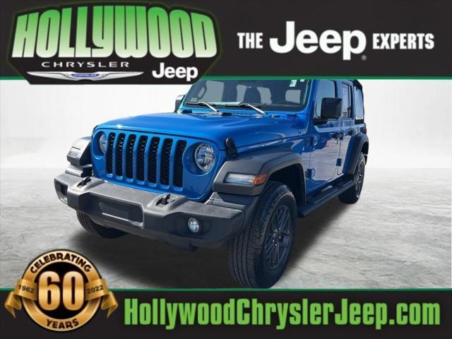 used 2024 Jeep Wrangler car, priced at $34,977