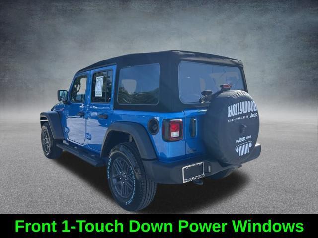 used 2024 Jeep Wrangler car, priced at $35,214
