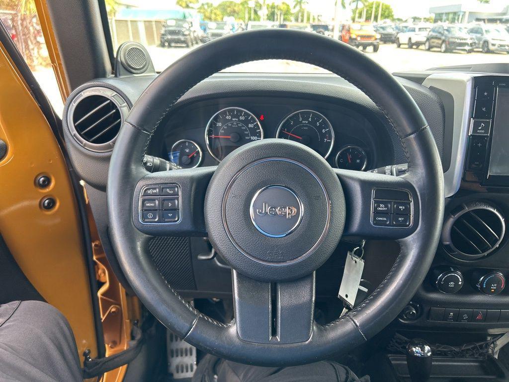used 2014 Jeep Wrangler Unlimited car, priced at $12,952