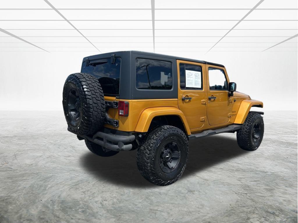 used 2014 Jeep Wrangler Unlimited car, priced at $12,952