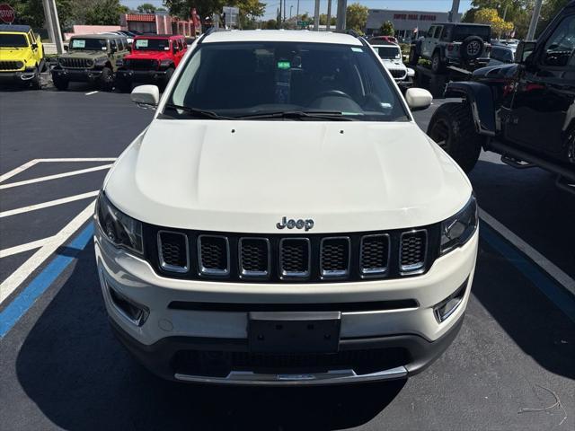 used 2021 Jeep Compass car, priced at $15,990