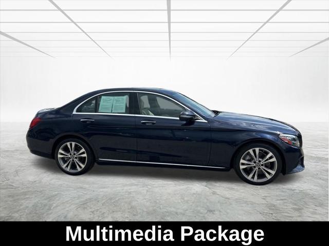 used 2019 Mercedes-Benz C-Class car, priced at $22,500