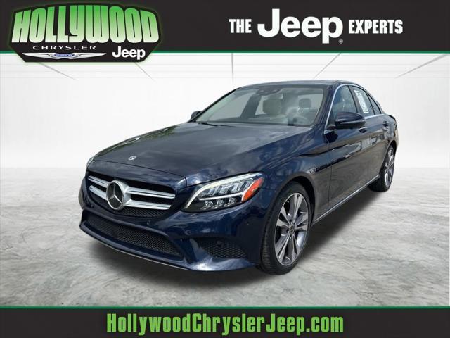 used 2019 Mercedes-Benz C-Class car, priced at $22,500