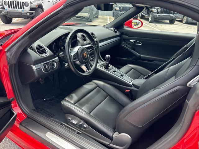 used 2017 Porsche 718 Boxster car, priced at $41,945