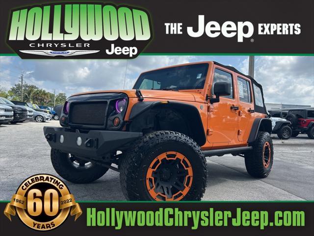 used 2012 Jeep Wrangler Unlimited car, priced at $16,932
