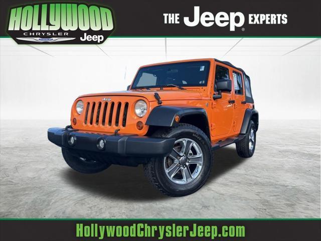 used 2012 Jeep Wrangler Unlimited car, priced at $16,579