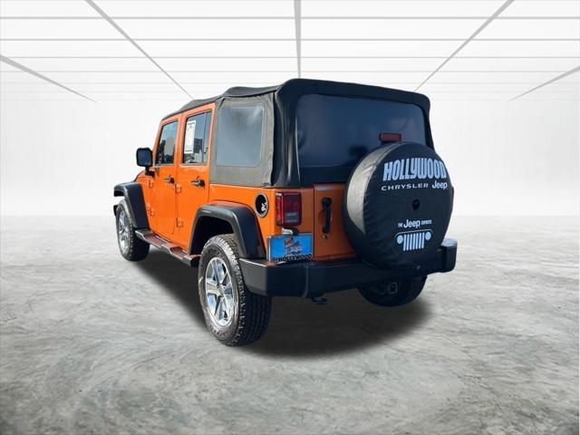 used 2012 Jeep Wrangler Unlimited car, priced at $16,579