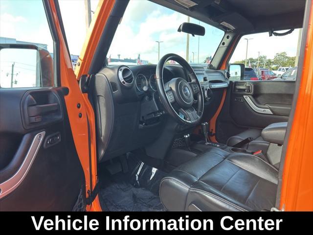 used 2012 Jeep Wrangler Unlimited car, priced at $15,990