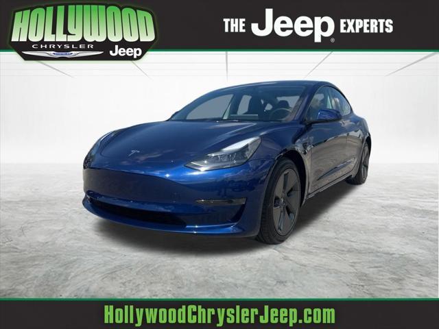 used 2023 Tesla Model 3 car, priced at $25,877