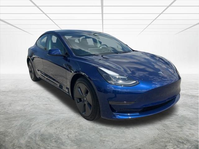 used 2023 Tesla Model 3 car, priced at $25,877