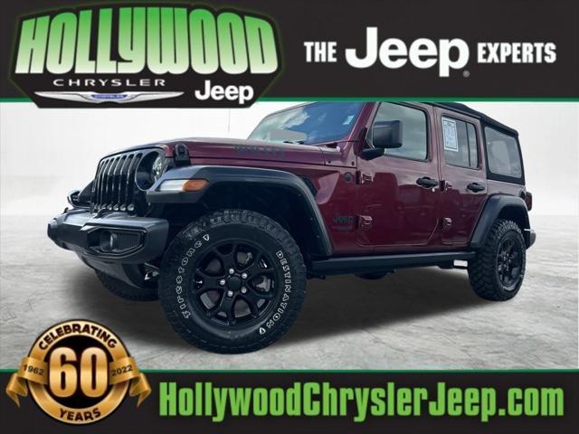 used 2021 Jeep Wrangler car, priced at $30,995