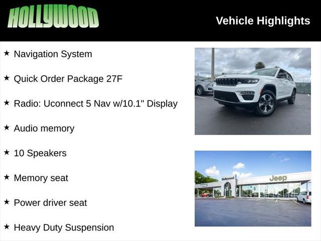 used 2024 Jeep Grand Cherokee 4xe car, priced at $35,950