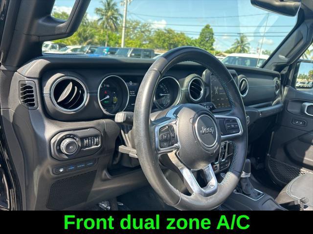 used 2022 Jeep Wrangler Unlimited 4xe car, priced at $35,104