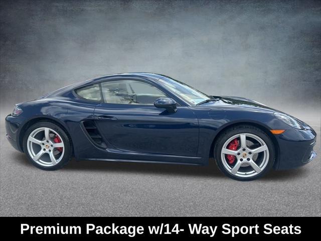 used 2017 Porsche 718 Cayman car, priced at $44,995