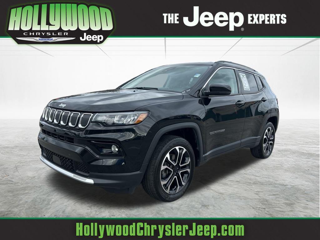used 2022 Jeep Compass car, priced at $21,634