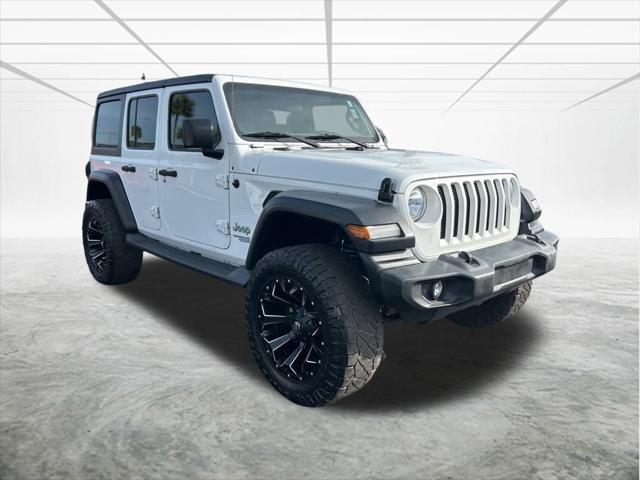 used 2018 Jeep Wrangler Unlimited car, priced at $21,149