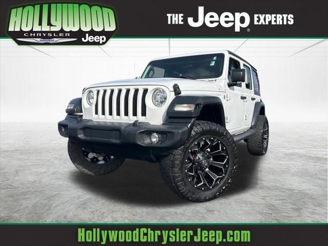 used 2018 Jeep Wrangler Unlimited car, priced at $21,149