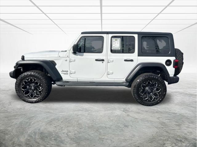 used 2018 Jeep Wrangler Unlimited car, priced at $21,149