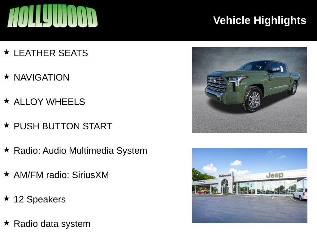 used 2022 Toyota Tundra car, priced at $49,266