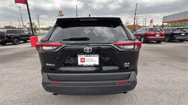used 2022 Toyota RAV4 car, priced at $29,465