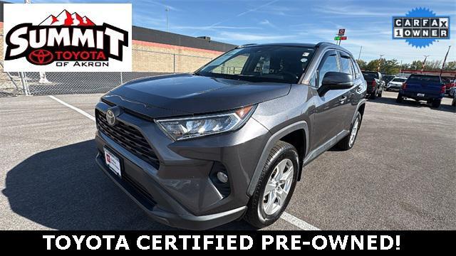 used 2021 Toyota RAV4 car, priced at $25,442