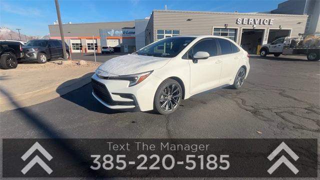 used 2023 Toyota Corolla Hybrid car, priced at $25,597