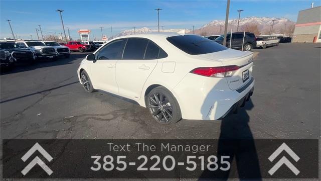 used 2023 Toyota Corolla Hybrid car, priced at $25,597