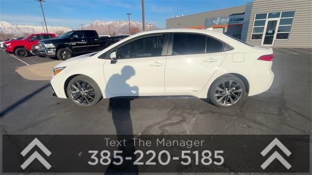 used 2023 Toyota Corolla Hybrid car, priced at $25,597