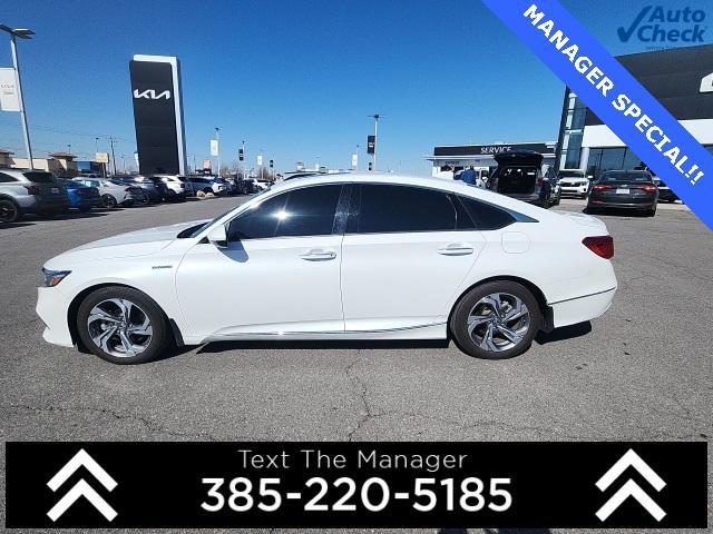 used 2022 Honda Accord Hybrid car, priced at $25,835