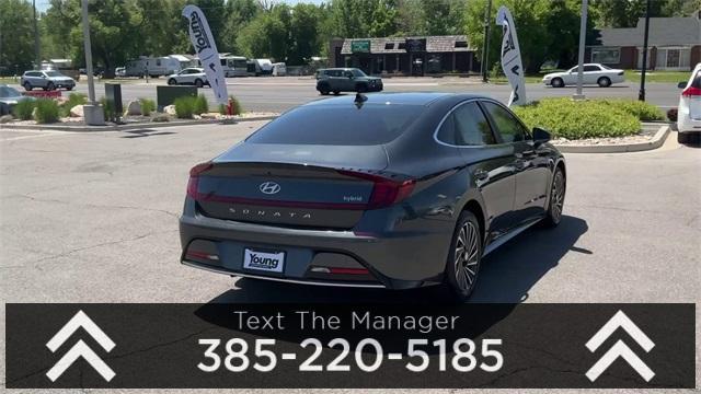 used 2023 Hyundai Sonata Hybrid car, priced at $25,737