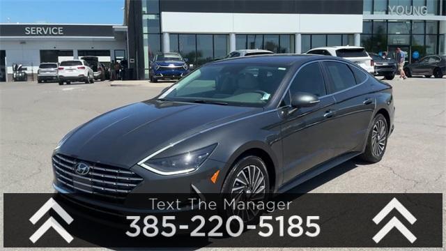 used 2023 Hyundai Sonata Hybrid car, priced at $25,737