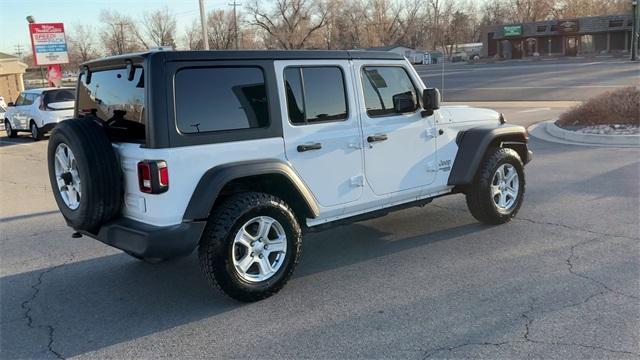 used 2020 Jeep Wrangler Unlimited car, priced at $27,520