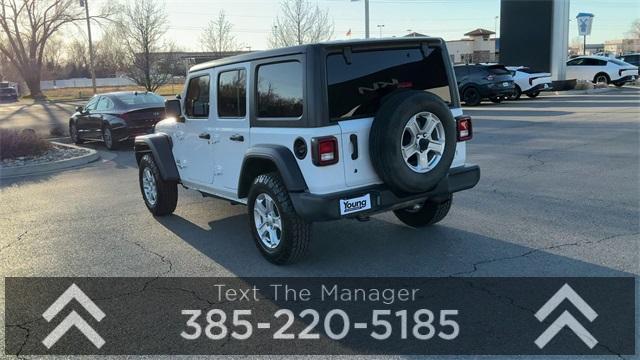 used 2020 Jeep Wrangler Unlimited car, priced at $23,901