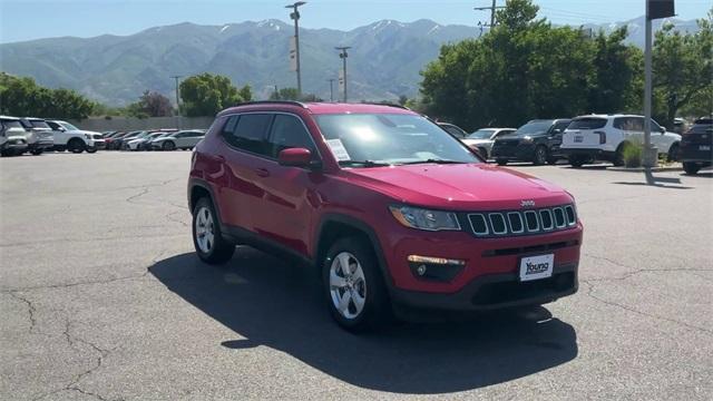 used 2018 Jeep Compass car, priced at $17,500