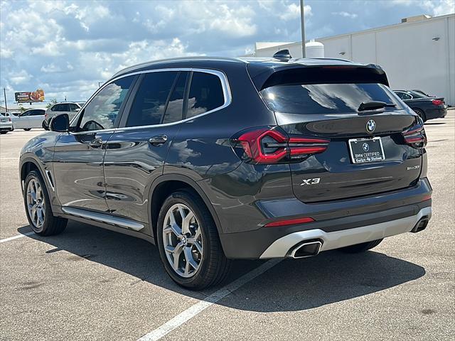 used 2022 BMW X3 car, priced at $35,495