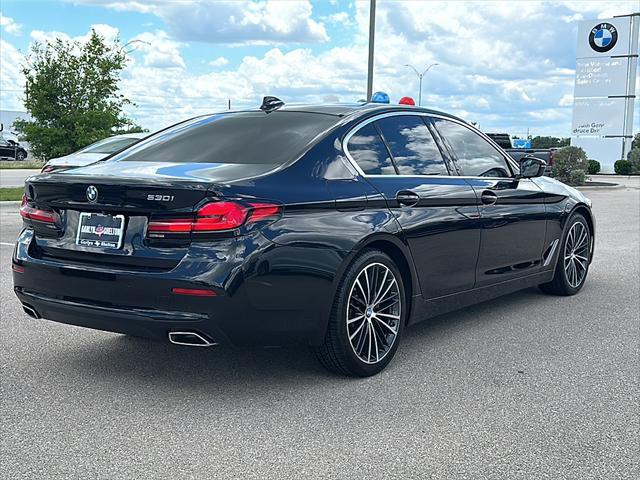 used 2022 BMW 530 car, priced at $27,495
