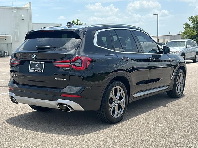 used 2022 BMW X3 car, priced at $35,995