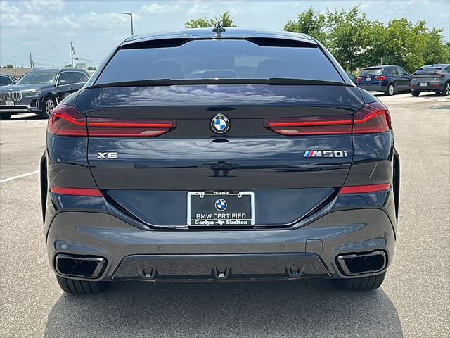 used 2022 BMW X6 car, priced at $59,995