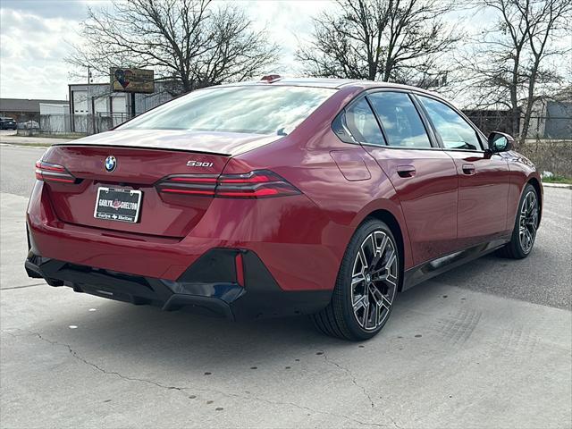 new 2025 BMW 530 car, priced at $68,075